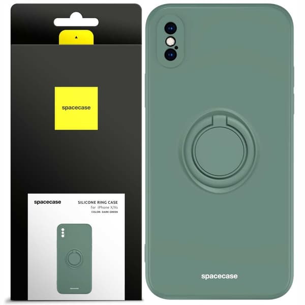 SC Silicone Ring iPhone X/Xs dark green