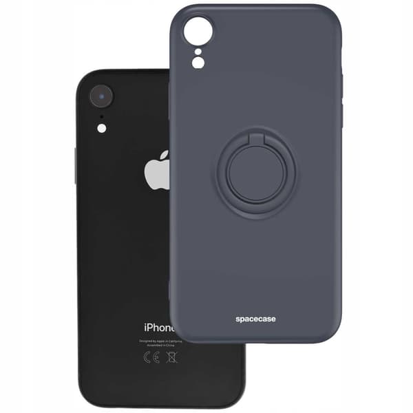SC Silicone Ring iPhone Xr black