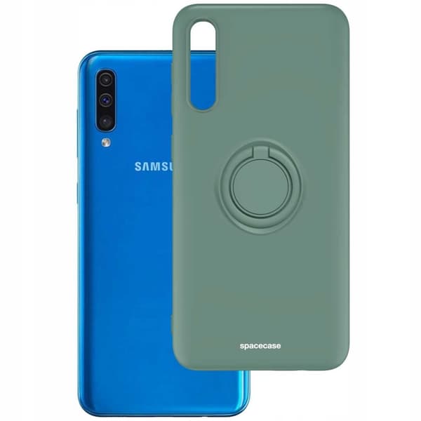 SC Silicone Ring Galaxy A50 dark green