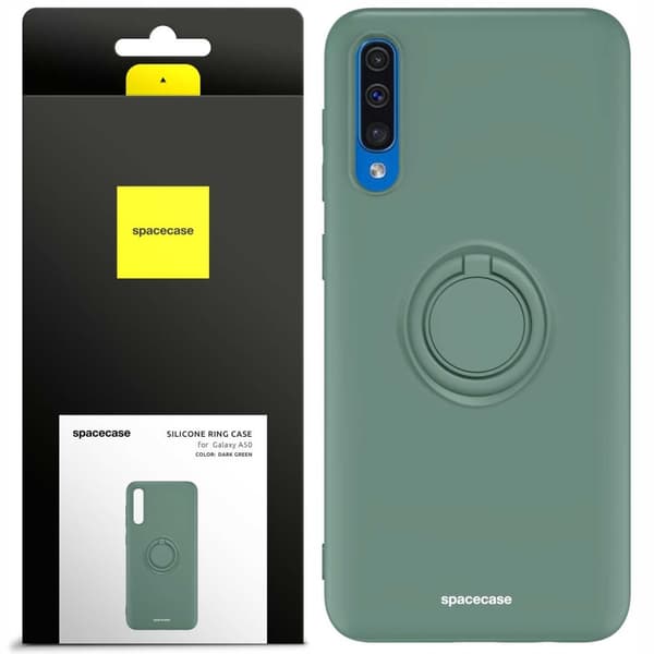 SC Silicone Ring Galaxy A50 dark green