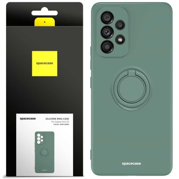 SC Silicone Ring Galaxy A53 5G dark green