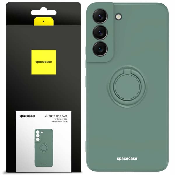 SC Silicone Ring Galaxy S22 dark green