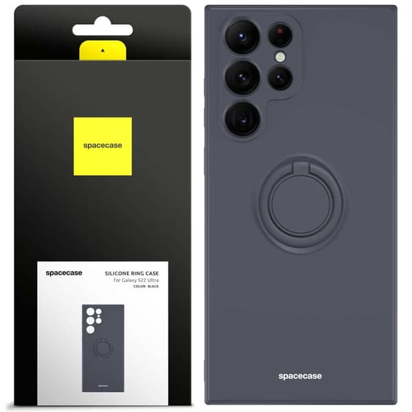 SC Silicone Ring Galaxy S22 Ultra black