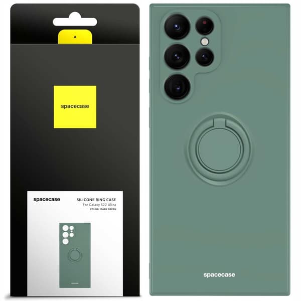 SC Silicone Ring Galaxy S22 Ultra dark green
