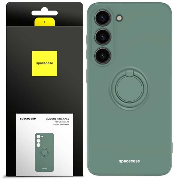 SC Silicone Ring Galaxy S23 dark green