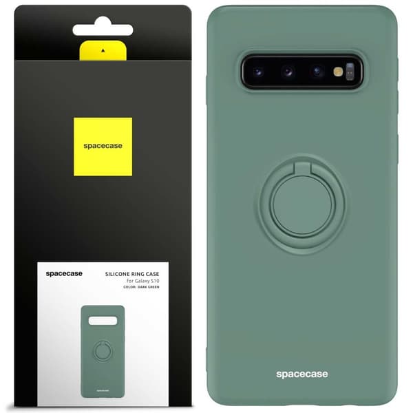 SC Silicone Ring Galaxy S10 dark green