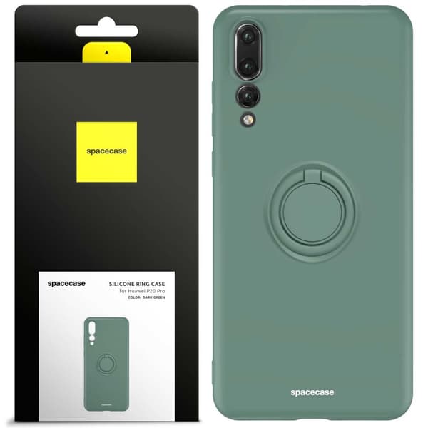 SC Silicone Ring Huawei P20 Pro dark green