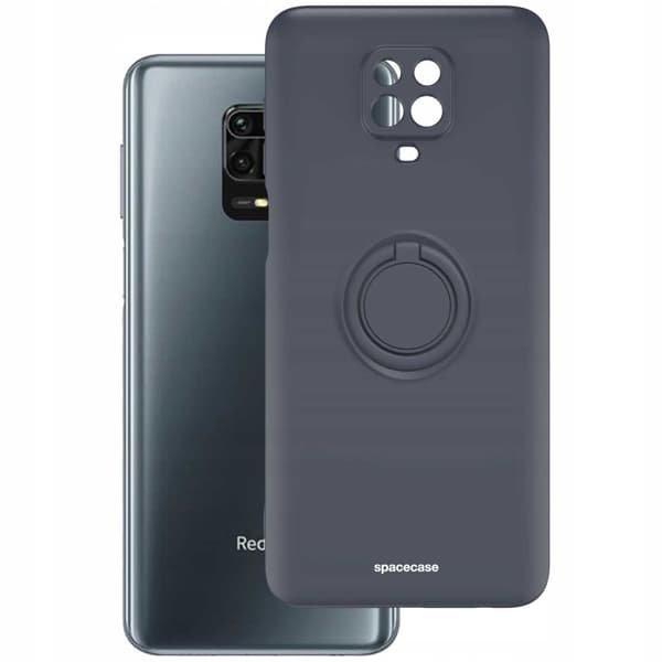 SC Silicone Ring Redmi Note 9S/9 Pro black