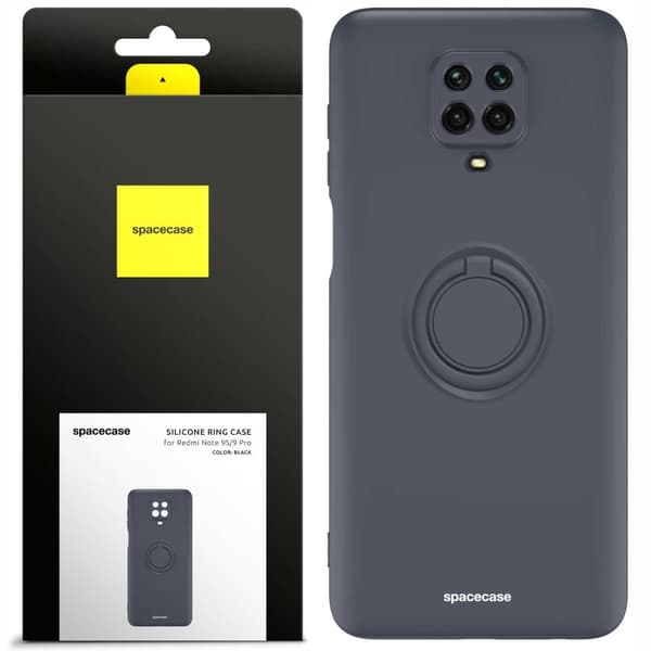 SC Silicone Ring Redmi Note 9S/9 Pro black