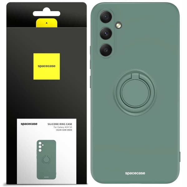SC Silicone Ring Galaxy A34 5G dark green