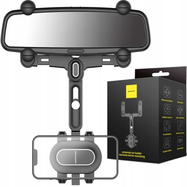 SC Car Holder SC19 Mirror black