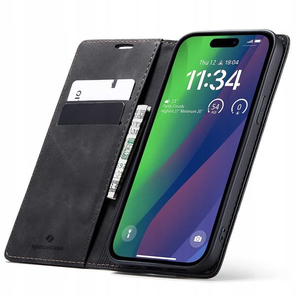 SC Wallet iPhone 15 black