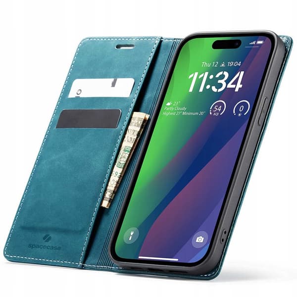 SC Wallet iPhone 15 blue