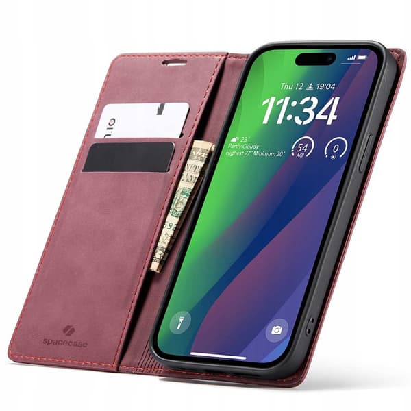 SC Wallet iPhone 15 red