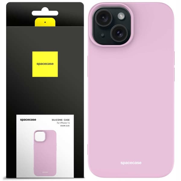 SC Silicone Case iPhone 15 lilac