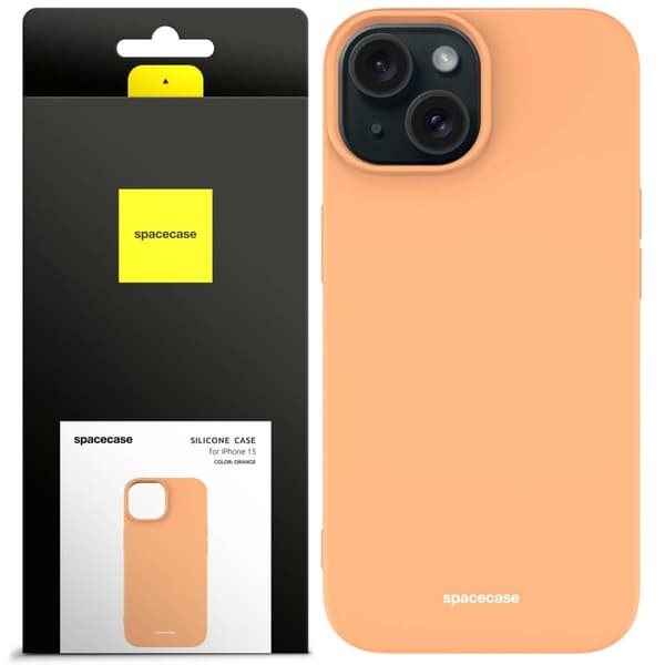 SC Silicone Case iPhone 15 orange