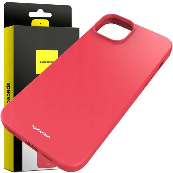 SC Silicone Case iPhone 15 Plus red