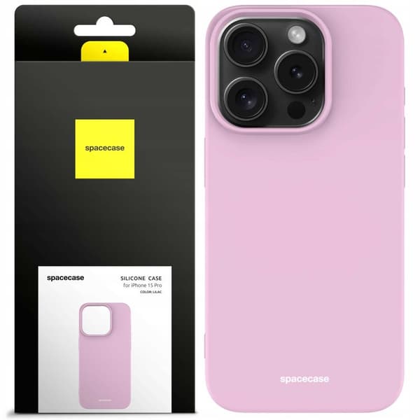 SC Silicone Case iPhone 15 Pro lilac