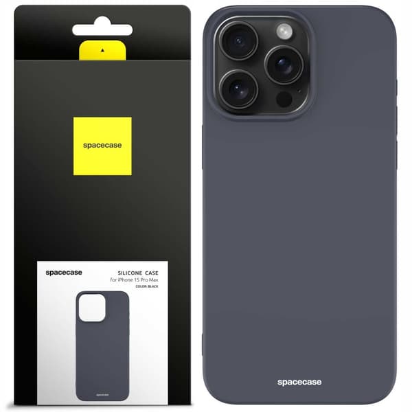 SC Silicone Case iPhone 15 Pro Max black