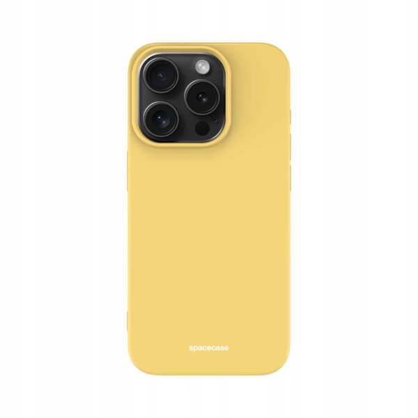 SC Silicone Case iPhone 15 Pro yellow