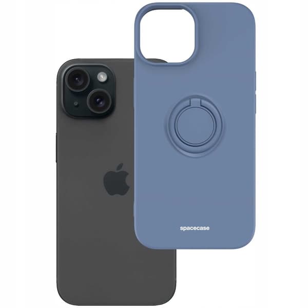 SC Silicone Ring iPhone 15 blue