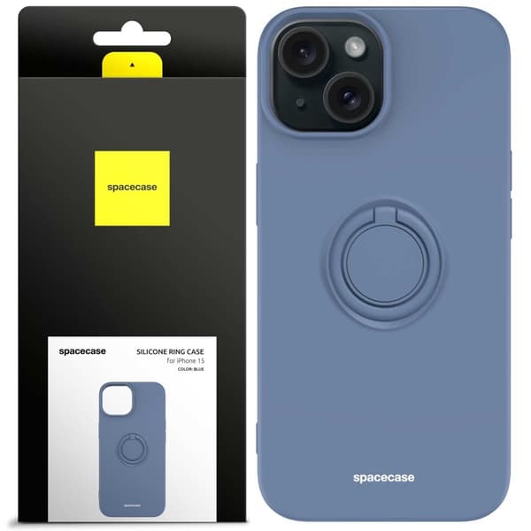 SC Silicone Ring iPhone 15 blue