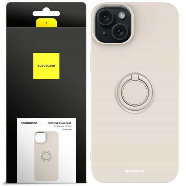 SC Silicone Ring iPhone 15 Plus bone