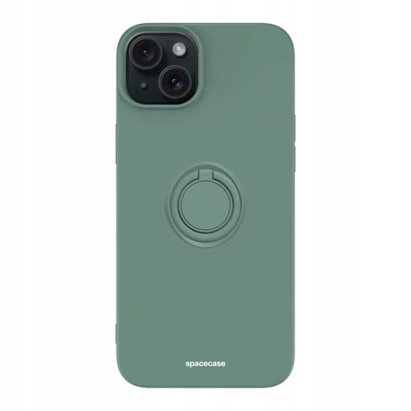 SC Silicone Ring iPhone 15 Plus dark green