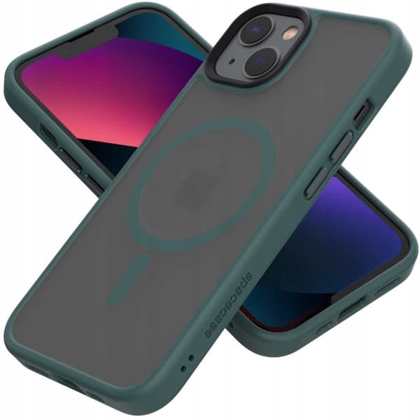 SC Hybrid Mag iPhone 13 dark green