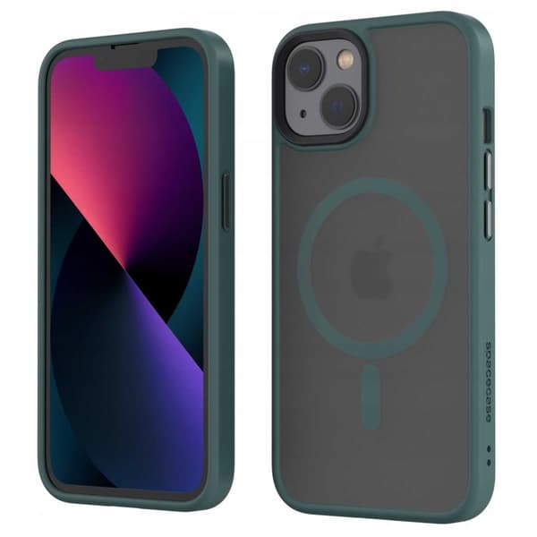 SC Hybrid Mag iPhone 13 dark green