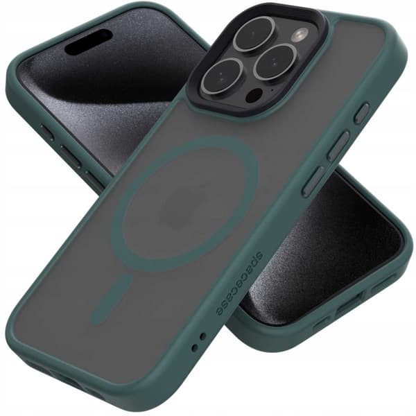 SC Hybrid Mag iPhone 15 Pro dark green