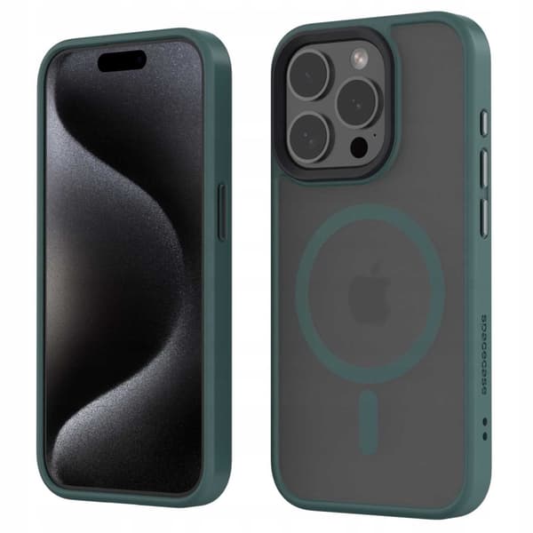 SC Hybrid Mag iPhone 15 Pro dark green