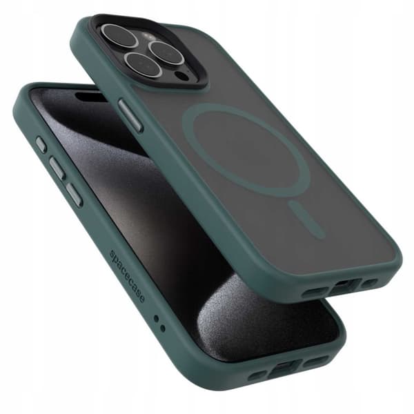 SC Hybrid Mag iPhone 15 Pro dark green