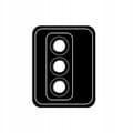 Miniatyrbild 4 av 6: SC Camera Ring Galaxy Z Fold 5 black
