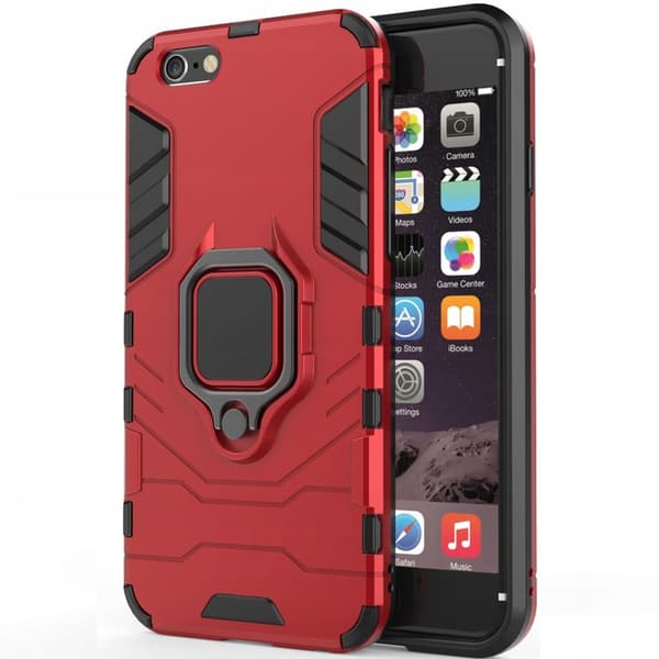 SC X-Ring iPhone 6/6s Plus czerwony