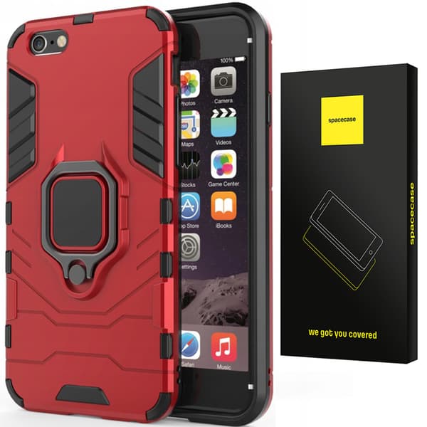SC X-Ring iPhone 6/6s Plus czerwony