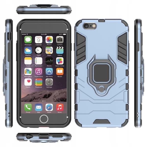 SC X-Ring iPhone 6/6s Plus niebieski