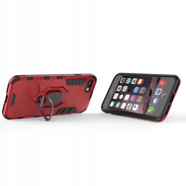 SC X-Ring iPhone 7/8/SE 2020 czerwony