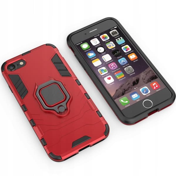 SC X-Ring iPhone 7/8/SE 2020 czerwony