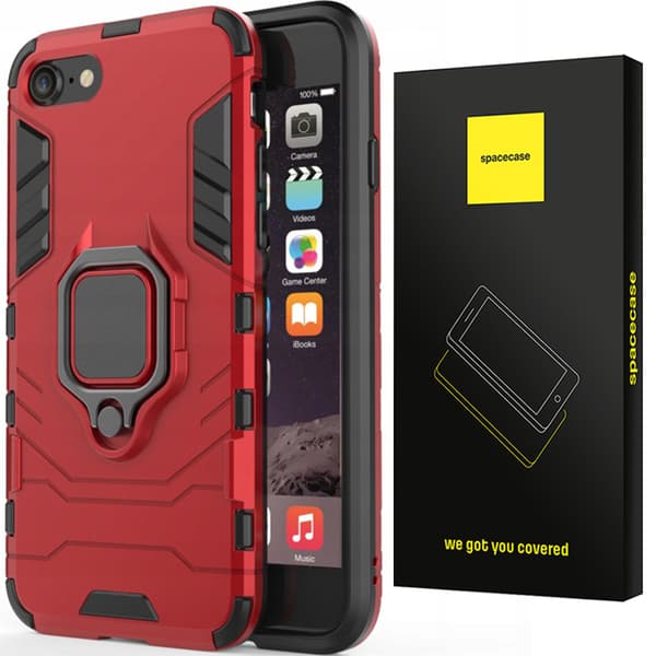 SC X-Ring iPhone 7/8/SE 2020 czerwony
