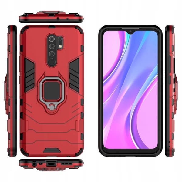 SC X-Ring Redmi 9 czerwony