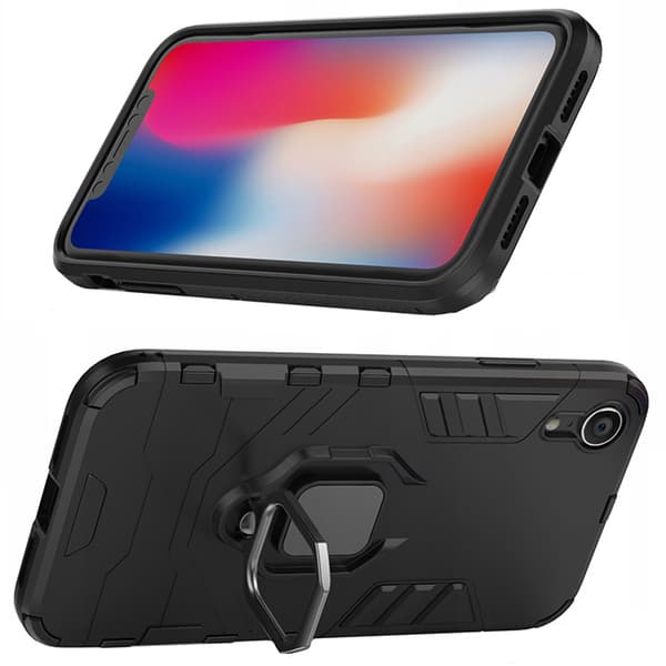 SC X-Ring iPhone XR czarny
