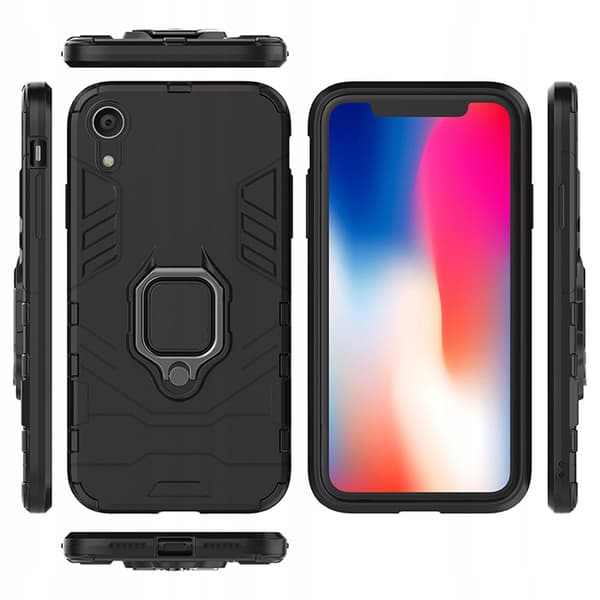 SC X-Ring iPhone XR czarny