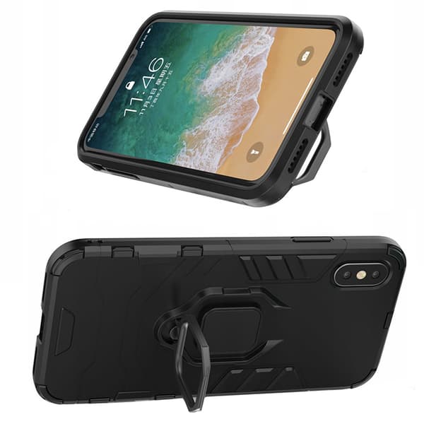 SC X-Ring iPhone XS Max czarny