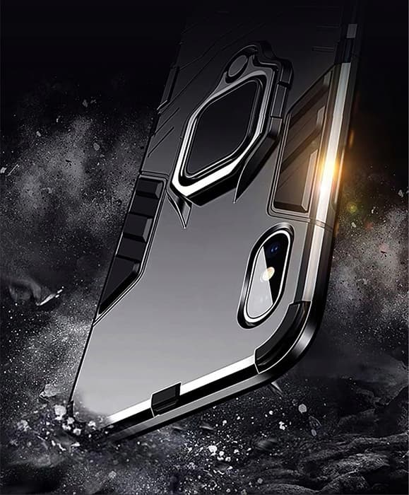SC X-Ring iPhone XS Max czarny