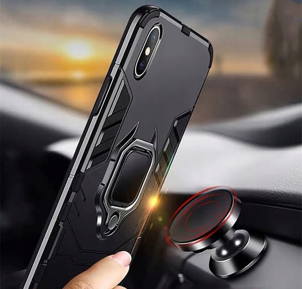SC X-Ring iPhone XS Max czarny