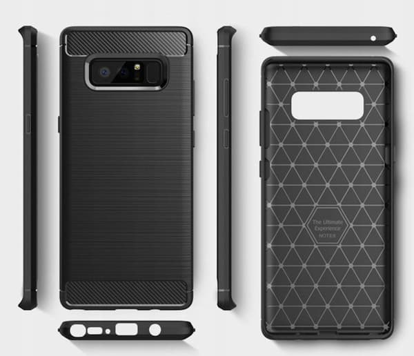 SC Carbon Galaxy Note 8 czarny