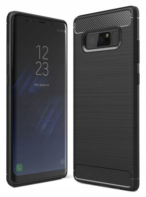 SC Carbon Galaxy Note 8 czarny