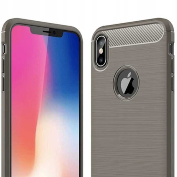 SC Carbon iPhone X/XS szary