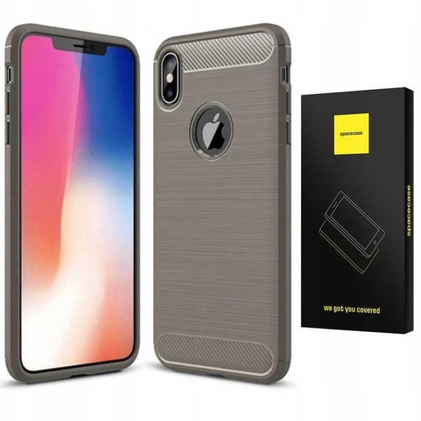 SC Carbon iPhone X/XS szary